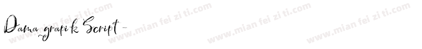 Damagrapik Script字体转换